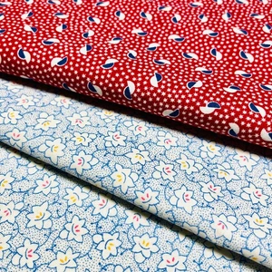 Treasures from the Past by Nancy Mahoney for Clothworks Fabric 2-PACK 100%Cotton - Picture 1 of 8