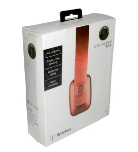 New Wireless Headphones By E.G. Audio Rose Gold Color - Picture 1 of 7