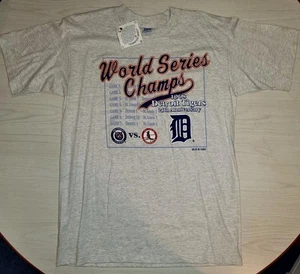 VTG 1993 Salem Detroit Tigers 1968 World Series 25th Anniversary T-Shirt L NWT - Picture 1 of 5