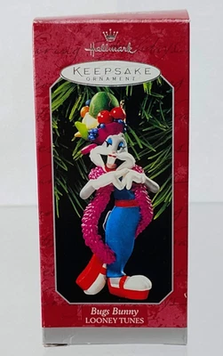 HALLMARK KEEPSAKE 1998 BUGS BUNNY LOONEY TUNES CHRISTMAS ORNAMENT - Image 1 of 2