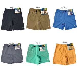 Hurley Boys Hybrid Quick Dry Drawstring Shorts, 917824 023 - Picture 1 of 13