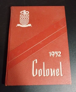 1952 William Fleming High School Yearbook The Colonel Roanoke, VA - Picture 1 of 8