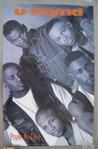VINTAGE 1993 U-MYND - PROVE MY LOVE STORE PROMO / PROMTIONAL POSTER 23 x 36" R&B - Picture 1 of 6