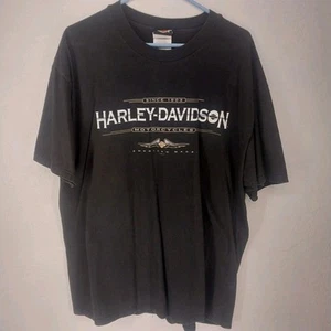 Vintage 1998 Harley-Davidson Cedar Rapids Iowa Black T-Shirt Size XL - Bild 1 von 8