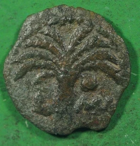 Judaea Procurators Marcus Ambibulus 9ad Prutah Coin GRAIN EAR & DATE TREE @2584 - Picture 1 of 2