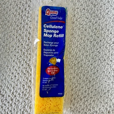 Quickie 0502 Cabezal de fregona Esponja de polietileno para fregona de esponja modelo 050 Foto 1 de 2