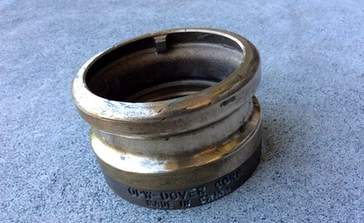 OPW Dover Corp 633-T-4 Tight-Fill Top Seal Adapter 4"x 4"  Brass  - Image 1 of 4