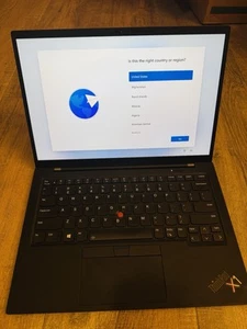 Lenovo ThinkPad X1 Carbon Gen 9 14" (512SSD) 8Ram Intel Core i5 11th Win 11 Pro - Picture 1 of 4