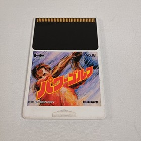 Japanese Power Golf PC Engine HuCard Japan import hu card only US Seller