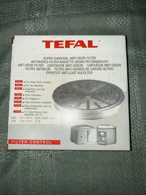 全新 TEFAL 超炭防臭油炸锅过滤器控制型号:799-859 — 第 1/4 张图片