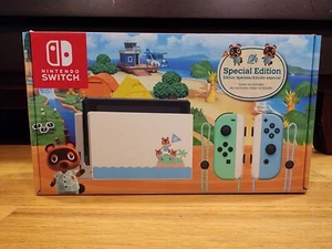 Nintendo Switch Special Edition Animal Crossing - Brand New Console - Picture 1 of 3