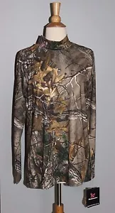 NEW Realtree Camo Women's Size XL Base Layer Top Long Sleeve Shirt Hunting - Picture 1 of 7