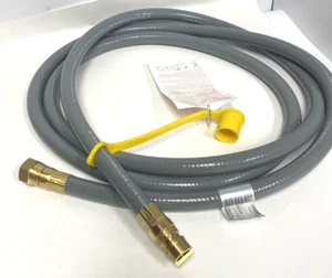 10' WANAN 1/2" FNPT Outdoor Propane to Natural Gas NG Hose Assembly KJ-1/2G-1/2 - Picture 1 of 2