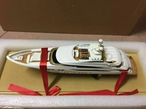 1:160 Handcrafted Yacht Boat Model White Scale Resin Model - Picture 1 of 10