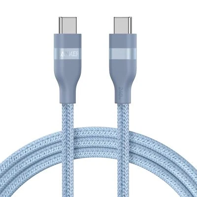 Anker USB C Cable 240W Fast Charging 6ft Upcycled-Braided Cord USB-IF certified - Image 1 of 4