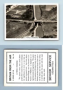 Triple Crossing #44 Britain From The Air 1939 Senior Service Cigarette Card - Picture 1 of 1