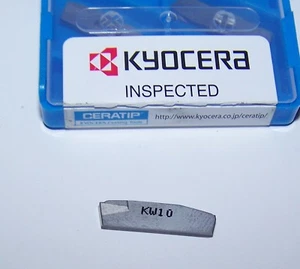 (10) GMR2.2-8D KW10 KYOCERA CUT-OFF and DEEP GROOVING INSERTS (TWE12501) - Picture 1 of 4