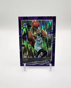 2020-21 Panini Donruss Optic Kevin Durant No. 136 Purple Shock Holo Prizm - Picture 1 of 2