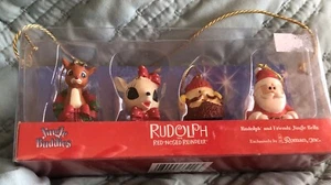 Adornos de colección de Rudolph el reno nariz roja Jingle Buddies Yukon Clarice - Imagen 1 de 8
