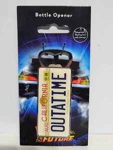 Regreso al Futuro - Imán de nevera abridor de botellas Outatime - Imagen 1 de 2