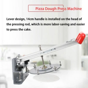 Macchina manuale per impasto pizza pressa per pizza casalinga pasticceria pizza - Foto 1 di 11