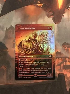 MTG Gastral Thrillroller Borderless FOIL Aetherdrift DFT 0313 Rare NM - Picture 1 of 2