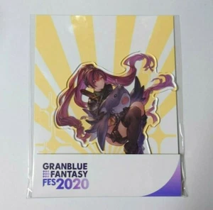 Granblue Fantasy Fes 2020 Meg Acrylic Stand Plate Figure - Picture 1 of 2