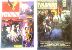 WARRIOR. NUMBER'S 1 & 3. (2 ISSUE SCARCE QUALITY MAGAZINE VOLUME 3 LOT). - Picture 1 of 11