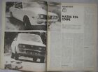 1973 Mazda RX4 Coupe Original Motor Magazine Road test