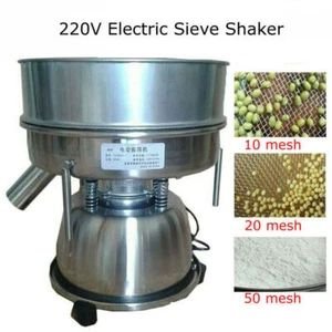 New 220V Electric Mechanical Sieve Shaker Vibrating Automatic Sieve Machine - Picture 1 of 13