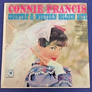 COUNTRY LP-Connie Francis-COUNTRY & WESTERN GOLDEN HITS- MGM 1960 Original 12'' - Picture 1 of 4