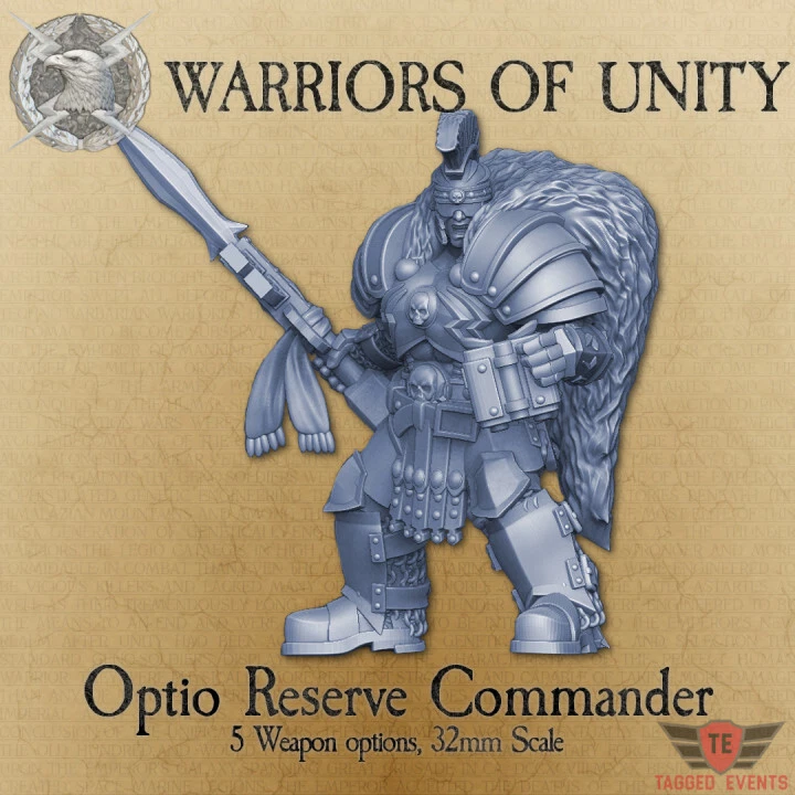 Juegos de guerra compatibles - Warriors of Unity - Comandante de reserva, cohorte de truenos