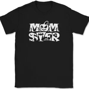 T-Shirt Momster lustig Halloween Monster Mama Mutter Geist Tricker Leckerbissen T-Shirt - Bild 1 von 10