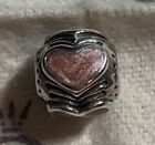 Pandora Rose Enamel Hearts Silver Charm - 790591EN28