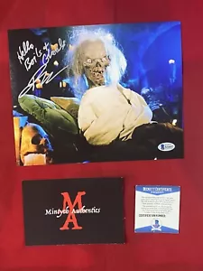 Foto firmada autografiada por John Kassir 8x10 Tales From The Crypt Beckett certificado de autenticidad - Imagen 1 de 1