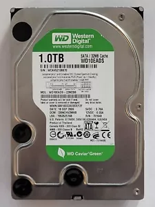 WD10EADS-22M2B0, DCM: DBNCHV2MHB, SEP 2009, Western Digital 1Tb 3.5" Sata HDD - Picture 1 of 2