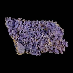 4.7" Purple Grape Agate Botryoidal Crystal Druzy Cluster Mineral Sulawesi Island - Picture 1 of 7