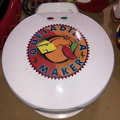 Vintage Quesadilla Maker Salton QM1TB White - Image 1 of 2
