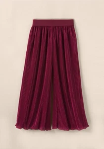 Matilda Jane Heart to Heart Sparkle & Shine Pleated Wide Leg Pants size 12 NEW - Picture 1 of 3