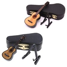 Gitara miniaturowa ze stojakiem i na etui Mini Contra instrument muzyczny