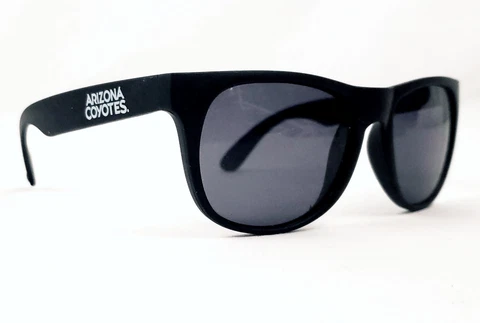 Arizona Coyotes Sunglasses Adult Unisex Wayfarer Style Black NHL Hockey Glasses Cover