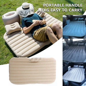 Aufblasbare Bett Matratze Auto LKW SUV Rücksitz Schlafbetten mit Luftpumpe Set - Bild 1 von 19