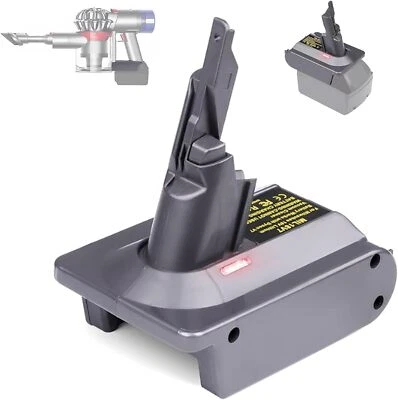 for Dyson V7 V8 Battery Adapter for Milwaukee M18 18V Battery Vacuum Converter