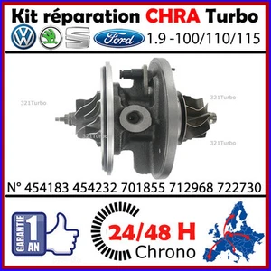 CHRA Turbo GARRETT Seat Alhambra 1.9 TDI 110 115HP 701855-4 701855-5 GT1749V 929 - Bild 1 von 1