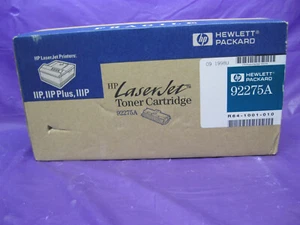 Oryginalny kaseta z czarnym tonerem HP LaserJet 92275A 75A - nowe zapieczętowane pudełko - Zdjęcie 1 z 4