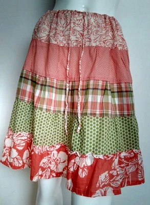 Vintage J. CREW skirt size S --BRAND NEW-- lightweight  100% Cotton - Image 1 of 4