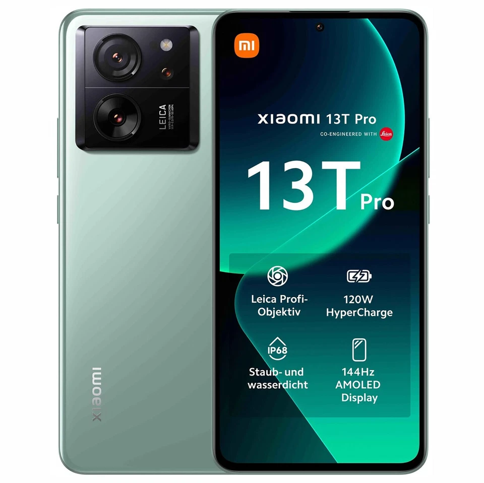 Xiaomi 13T Pro - 1TB - Meadow Green (Ohne Simlock) (Dual-SIM)