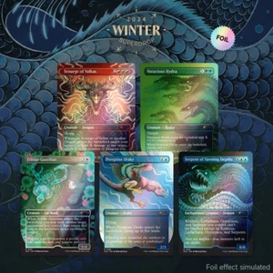 Secret Lair The Beauty of the Beasts FOIL Scourge of Valkas Felidar Guardian MTG - Picture 1 of 8