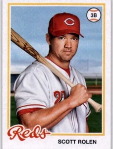 SCOTT ROLEN 2022 Topps Archives 1978 Topps #161 Cincinnati Reds - Picture 1 of 2