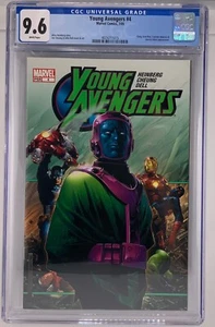 🔥 🔑 CGC 9.6 YOUNG AVENGERS #4 KANG Early Kate Bishop Hawkeye🔥 🔑 - Picture 1 of 2